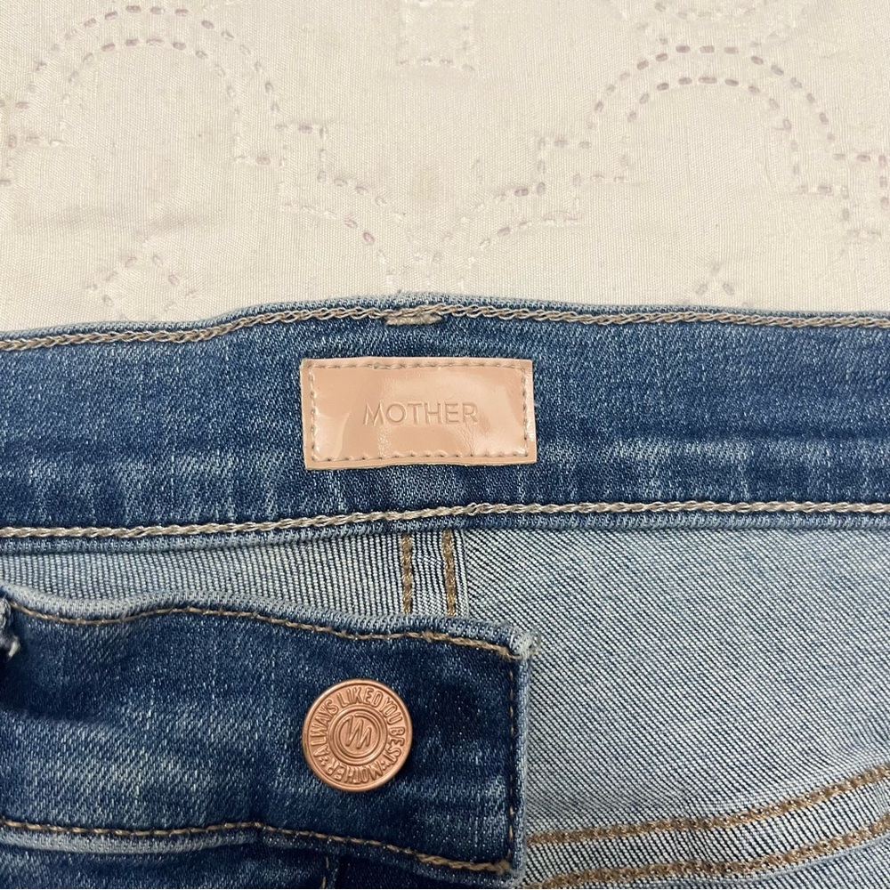 MOTHER The Tripper Ankle Jeans Healing Jar Wash Size 27 - Picture 9 of 17